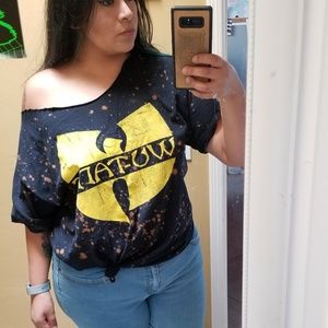 Custom cut Wu-Tang t-shirt